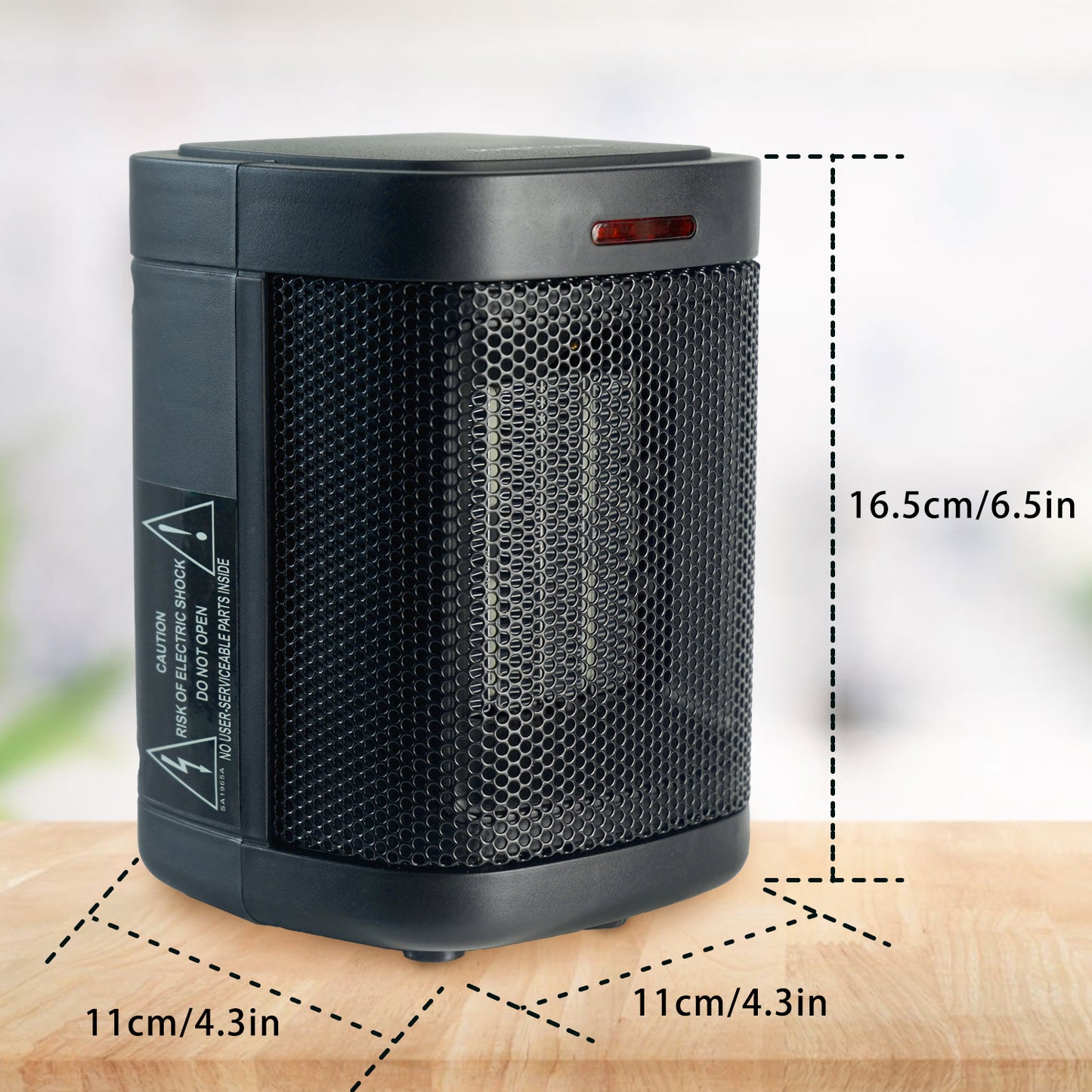 Compact Space Heater Energy-Efficient Fast Heating Ultra-Quiet Operation Stylish Design for Optimal Home Comfort and Convenience